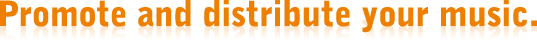 Promote and distribute your music.